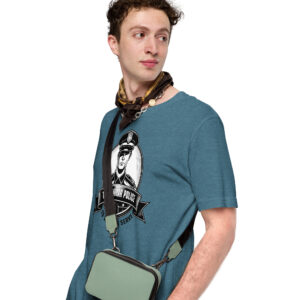 Male Officer Grammar Police Tee — Front Print