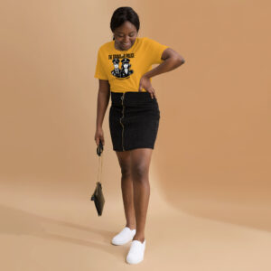 Grammar Police Partners Tee — Warm Colors, Front Print