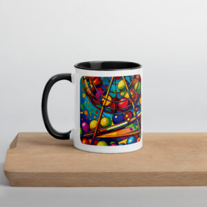 Grammar BINGO Mug — Black Interior, 11 oz